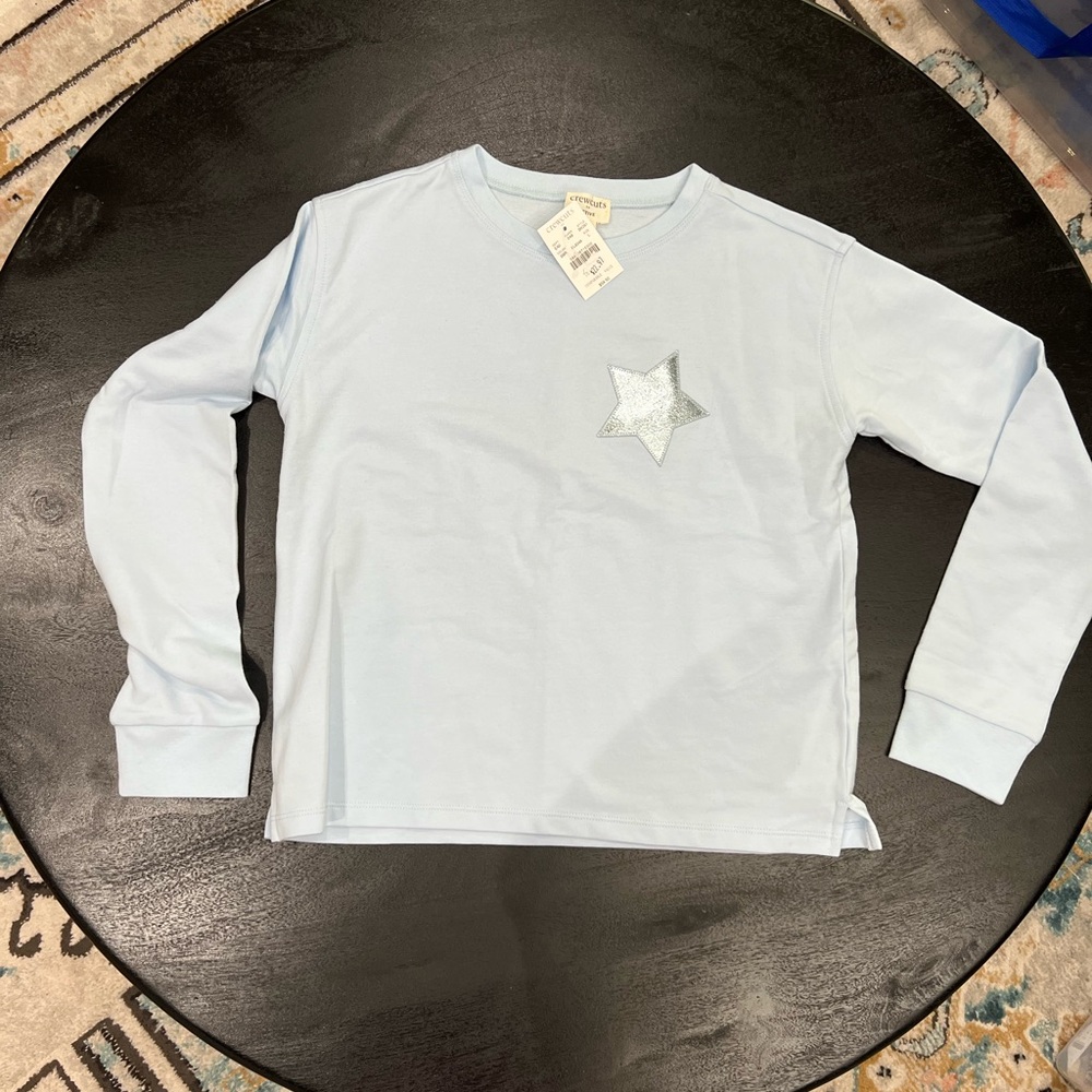 🆕⭐️Crewcuts⭐️Girls Active Sweatshirt Size LG